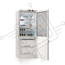 Холодильник комбинированный лабораторный Pozis ХЛ-250-1 тониров. стекло двухкамерный 170/80 л морозилка снизу