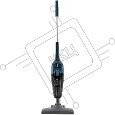Пылесос вертикальный Centek CT-2565 синий, питание от сети, 150 Вт, уборка сухая, пылесборник 1.2 л