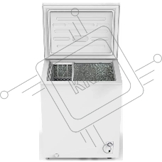 Морозильный ларь Мечта МЛ-160, белый, 160 л