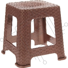 Табурет Violet Ротанг коричневый, Н 33 см, 220101