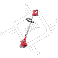 Триммер аккамуляторный Edon AGT-18, 18 В, 1,5 Ач