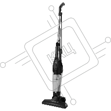 Пылесос вертикальный Topdevice CVC100 черный, питание от сети, 600 Вт, уборка сухая, пылесборник 1.2 л