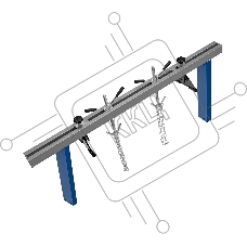 Приспособление для вывешивания двигателя Matrix 500 кг