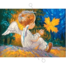 Картина по номерам БЕЛОСНЕЖКА 912-AS Листопад