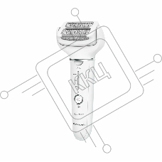 Эпилятор Panasonic ES-EY31-W520 скор.:3 насад.:2 от аккум. белый