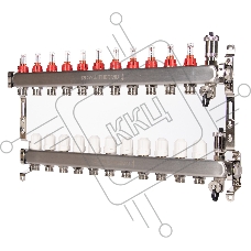 Коллектор Royal Thermo нерж. в сборе с расходомерами 1