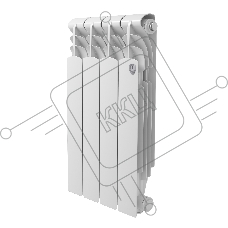 Радиатор алюминиевый Royal Thermo Revolution A 500 - 4 секц.