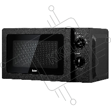 Микроволновая печь BBK 20MWS-747M/B черный, 20 л, 700 Вт, переключатели - поворотный механизм