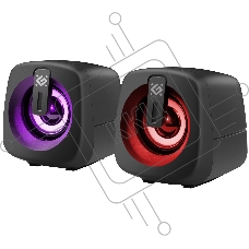 Компьютерная акустика Defender J1 6Вт, подсветка, питание от USB