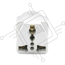 Адаптер сетевой универсальный OXION 220В, 16А, пластик PC, медь, OX-SKTADP220PBAG