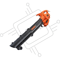 Воздуходувки, Садовые пылесосы PATRIOT PT BV2000E 755302451 Пылесос садовый Двигатель: 220 Вольт; Мощность двигателя: 2 кВт.; Скорость потока: 75 м/с; Вес: 4 кг