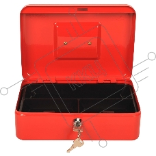 Ящик для денег Cactus CS-CB-003RD 90x250x180 красный