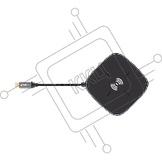 Распределитель Infobit iHub 901W 9 подключений через 1 кабель USB-С