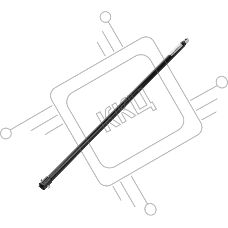 Удлинитель шнека мотобура Denzel EXT-1000, длина 1000 мм, соединение 20 мм