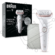 Электрический эпилятор BRAUN SES9-000 розовое золото/белый