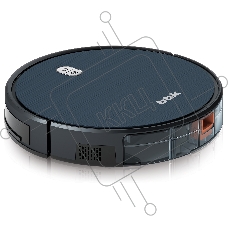 Робот-пылесос BBK BV3504 темный океан, 2600 мАч Li-Ion, уборка комбинированная, пылесборник контейнер 0.6 л