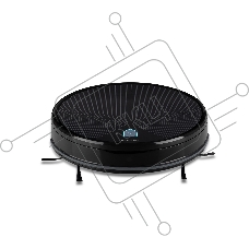 Робот-пылесос Coolfort CF-3203 черный, 2600 мАч Li-Ion, уборка влажная/сухая, пылесборник контейнер 0.6 л