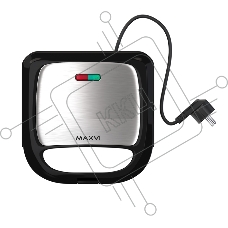 Сэндвичница MAXVI SM751S silver-black