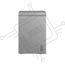 Морозильный ларь Willmark CF-140IDG серый, 99л
