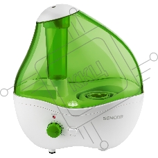 Увлажнитель воздуха Sencor SHF 921GR зеленый/белый, 20 м², 2.2 л