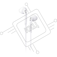 Проводные наушники Smartbuy A5 белый, внутриканальные, Jack 3.5 мм, микрофон на проводе