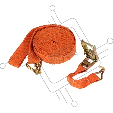 Стяжка для груза Rexant багажная с крюками, с храповым механизмом, 8х0.038 м