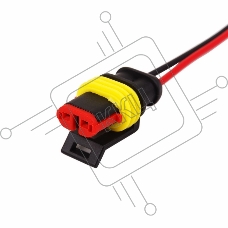 Автомобильный разъем гнездо с проводом 20 см DJ7021-1.5-21