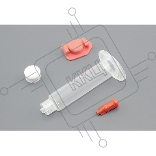 Промышленный шприц 5 мл с красной крышкой