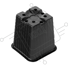 Горшочек для рассады, 90х90х95 мм, полистирол, 5 шт. Россия