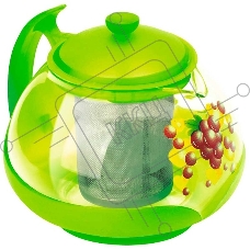 Чайник заварочный MALLONY Decotto-G-750, 910114 750 мл, жаропроч. стекло