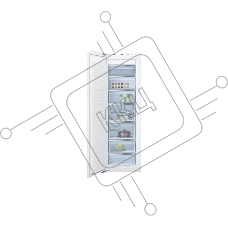 Морозильная камера Bosch GIN81AE30M Встраиваемая