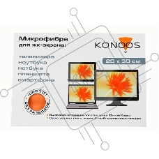 Салфетка из микрофибры для ЖК-телевизоров 20х30 см