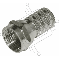 F-разъем RG-59, L=19 мм, цинк PROconnect