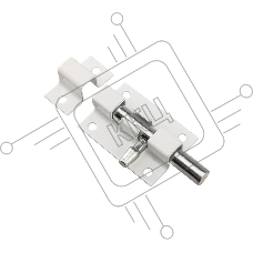 Задвижка накладная ШП-40 Полимер ЧЕТЫРЕ СЕЗОНА