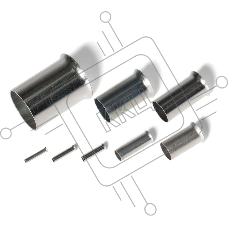 Наконечник штыревой неизол. КВТ НШВ 2.5-8 (100 шт/уп.) 79479