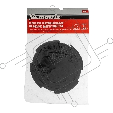 Резиновая опора для подкатного домкрата Matrix универсальная, D=100 мм, d=90, H=12 мм