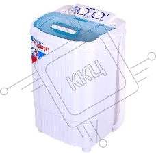 Стиральная машина EVGO WS-30ET белый/голубой загр. вертикальная макс.:3 кг 0 об/мин класс: А+