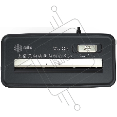 Шредер Cactus CS-SH-P2 черный (секр.Р-2) ленты 6лист. 10лтр. скобы пл.карты