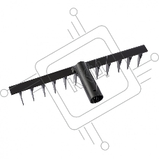 Грабли Сибртех 12-зубые, 320 мм, без черенка, витые Р