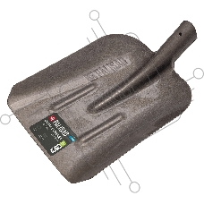 Лопата совковая Palisad LUXE 235х285, ребра жесткости, рессорная сталь, 0,9 кг, без черенка