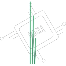 Опора колышек выс. 2м, диаметр трубы 10мм Россия