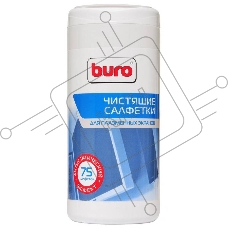 Салфетки Buro BU-Tpsm для экранов плазменных телевизоров туба 75шт влажных