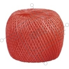 Шпагат полипропиленовый Сибртех 1200 текс, 1,7 мм, L 60 м, красный