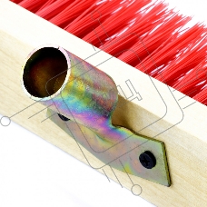 Щетка строительная Сибртех 400 мм 5 рядов, жесткая щетина, железная тулейка, без черенка