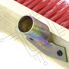 Щетка строительная Сибртех 500 мм 5 рядов, жесткая щетина, железная тулейка, без черенка