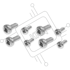Крепление для корпуса Raspberry Pi 3 Model B VESA Mount (100x100 мм) для корпусов Raspberry Pi 3, ASM-1900048-21, цвет черный, (122-3465)