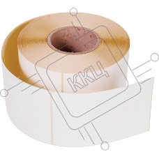 Термоэтикетки самоклеящаяся Cactus Eco CS-TE75120300 сегмент 75x120 мм, внешний диаметр рулона 90 мм, диаметр втулки 40 мм, 300 шт./рул, белый