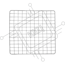 Решетка металлическая перепелиная для инкубатора Золушка на 154 яйца
