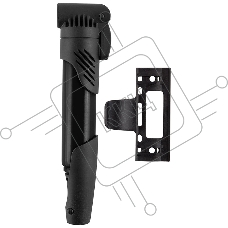 Ecos Насос велосипедный VEL-75 Ecos d 22 мм, 210 мм.