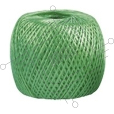 Шпагат полипропиленовый Сибртех 1200 текс, 1,7 мм, L 110 м, зеленый
